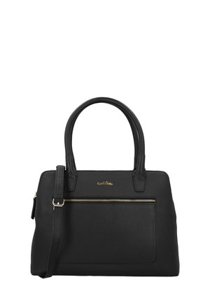 MARINA - Handbag - schwarz mit ebike lenkeradapter
