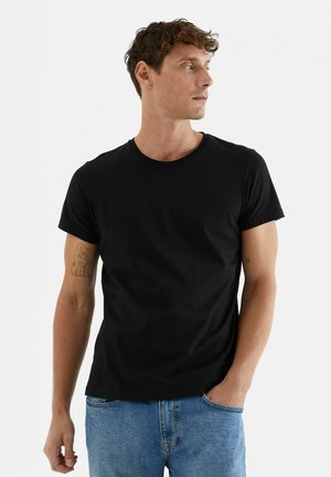 RUNDHALSAD - T-Shirt basic - black