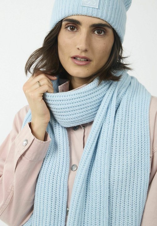 mbyM SANELA Scarf aqua foam melange/blue Zalando