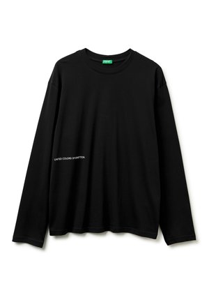 United Colors of Benetton WITH PRINT  - Nachtwäsche Shirt - black