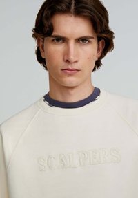 Scalpers PATCH  - Felpa - cream