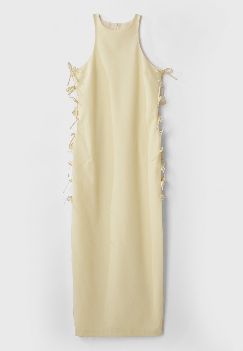 Samsøe Samsøe Maxi-jurk lichtgeel