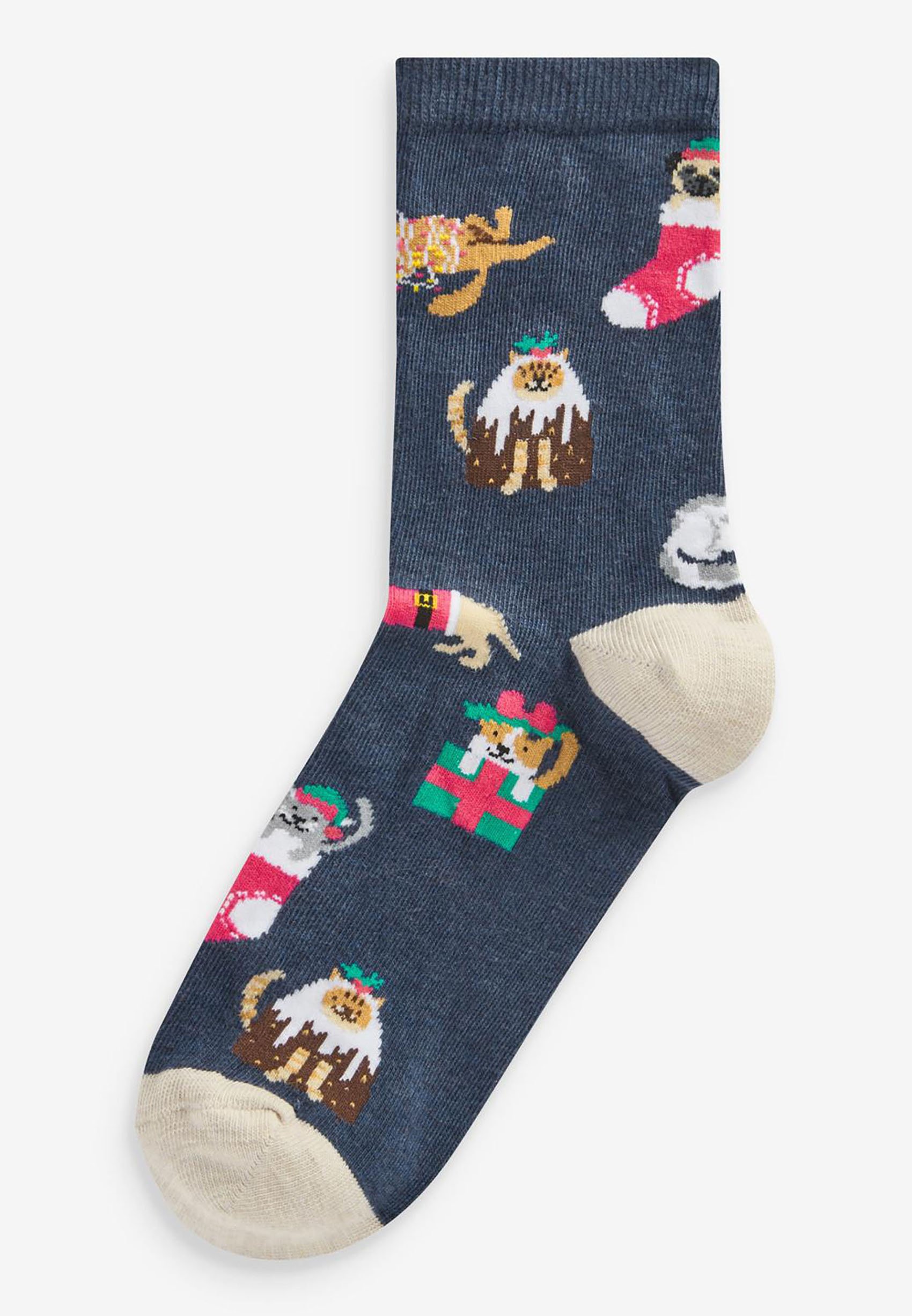 christmas trainer socks