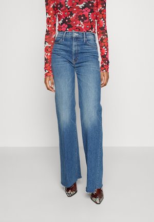 Flared Jeans - blue denim