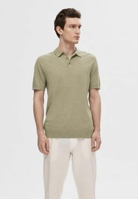 Selected Homme - Poloshirts - vetiver Miniaturebillede 1