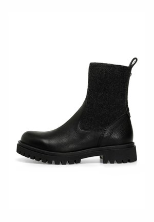 FERNO 4PR - Platform ankle boots - black