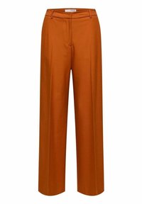 Selected Femme Tygbyxor - burnt orange denim