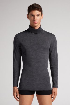 ROLLKRAGEN - Unterhemd/-shirt - blue/grey