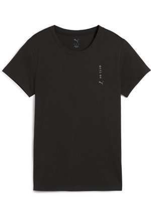 Puma Tricou cu imprimeu - black