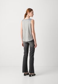 Mos Mosh ASTRID V-NECK TANK - Tops - sharkskin