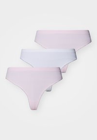 Unselected, light pink/off-white
