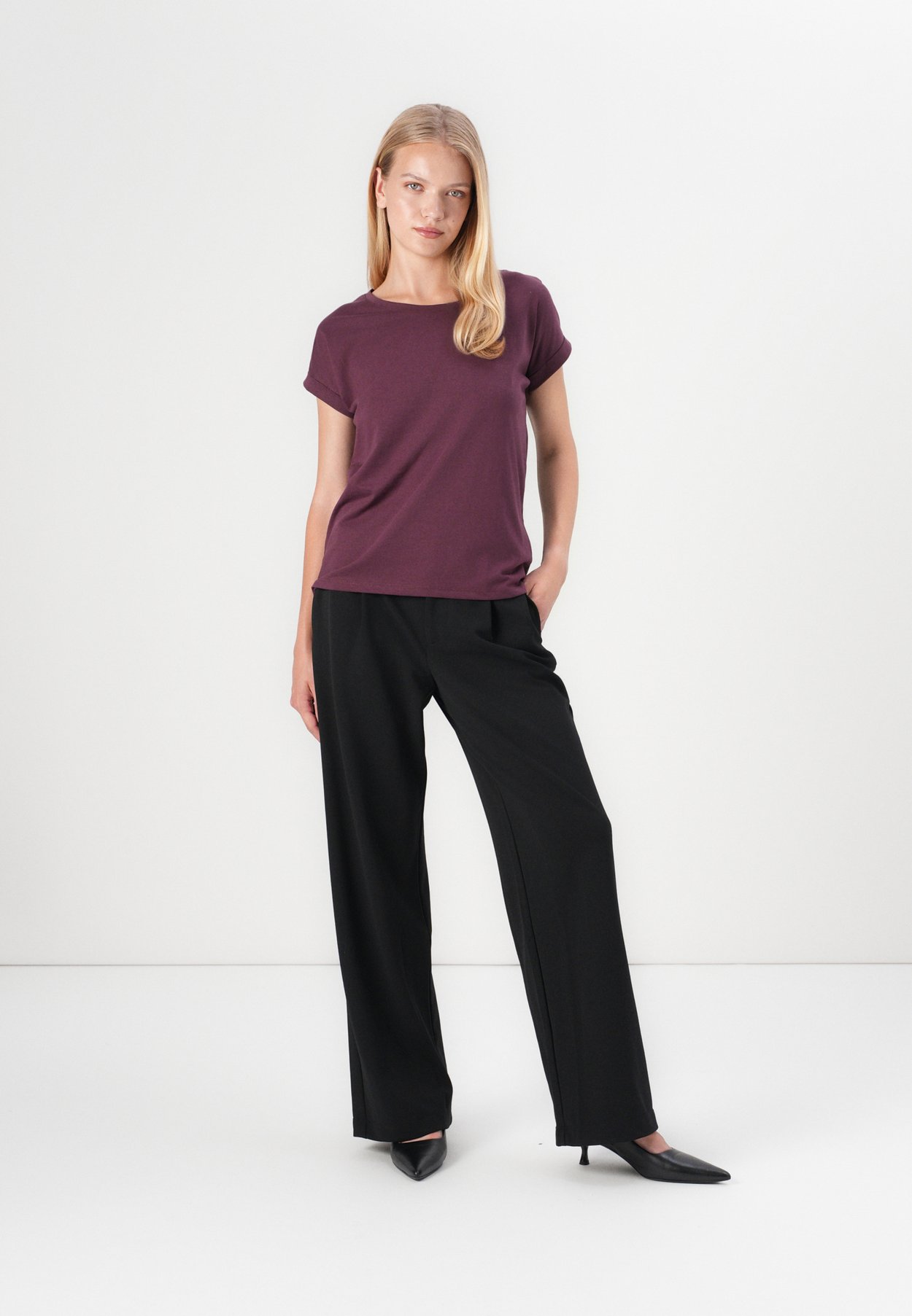 ONLRENAL PLEAT STRAIGHT PANT