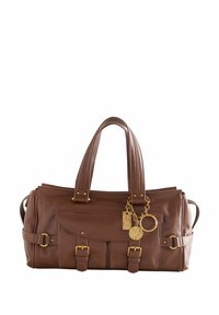 BUCKLE WITH CHARMS - Handväska - tan brown