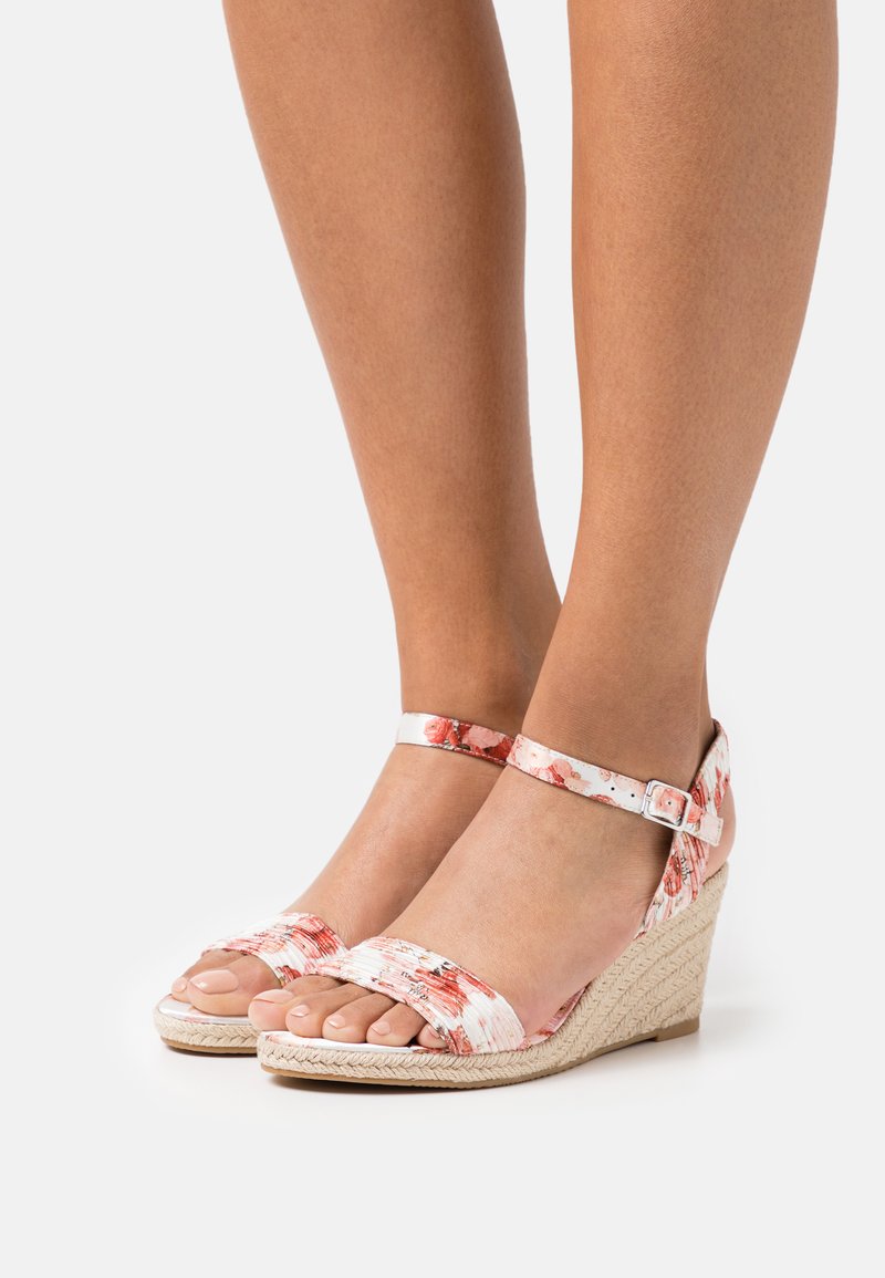 Tamaris Wedge sandals - rose flow