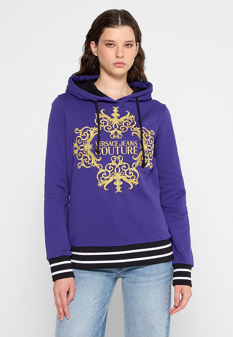 Versace Jeans Couture Hoodie paars