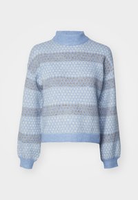 VMTRIXIE HIGHNECK - Džemperis - allure/birch/silver mink