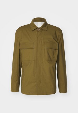 LARDINI GIACCA CAMICIA UOMO - Leichte Jacke - dark green