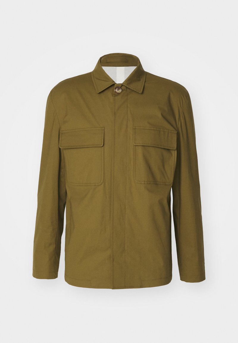 LARDINI Lichte jas kaki