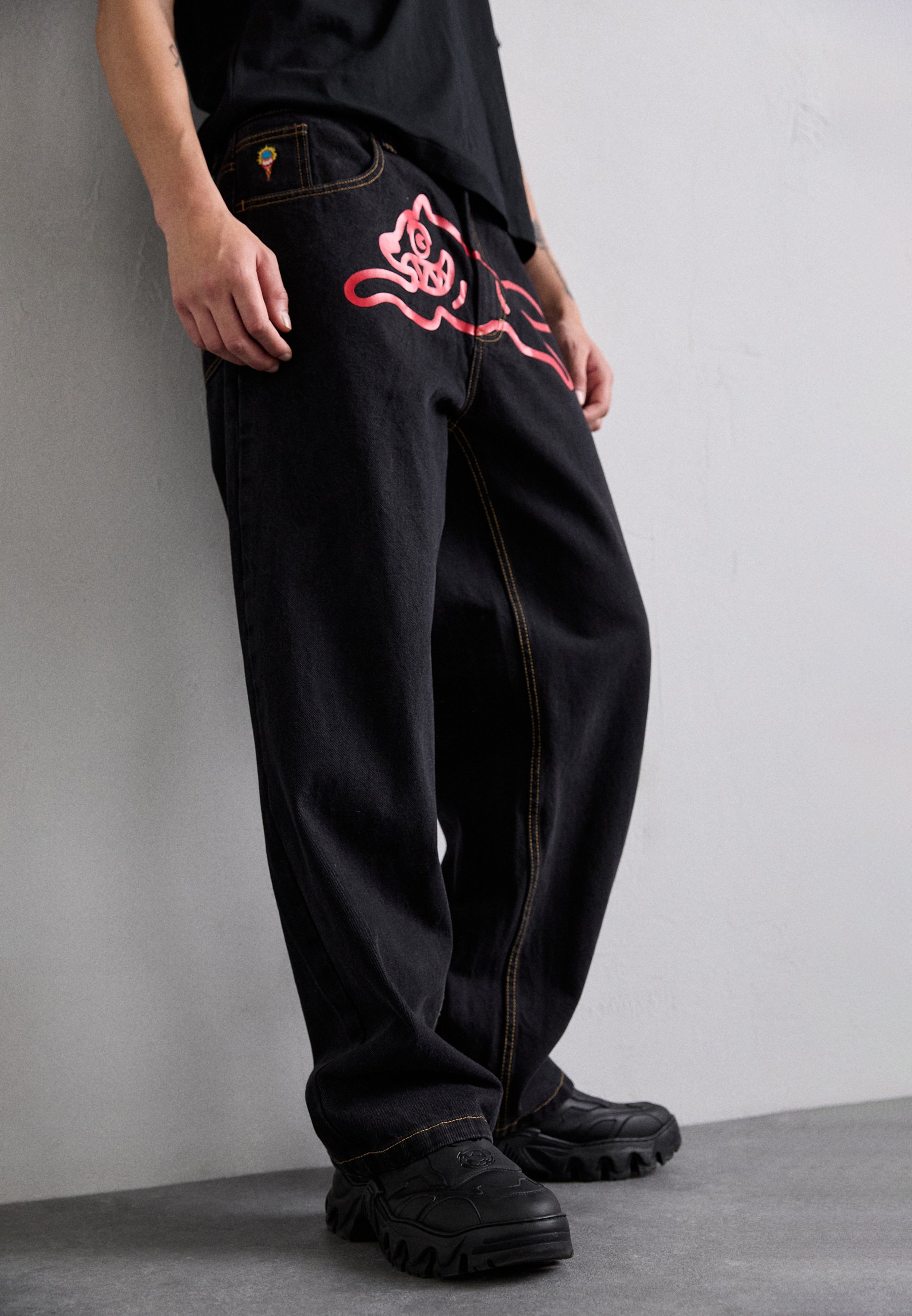 Icecream RUNNING DOG DOUBLE SCOOP PANT - Relaxed fit jeans