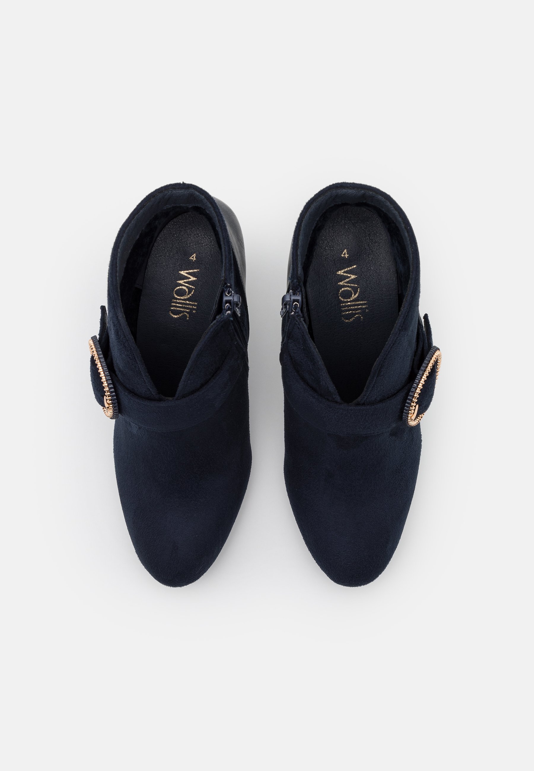 Wallis AMY Korte laarzen navydonkerblauw Zalando.nl Wallis ASUMA Enkellaarsjes met hoge hak navydonkerblauw