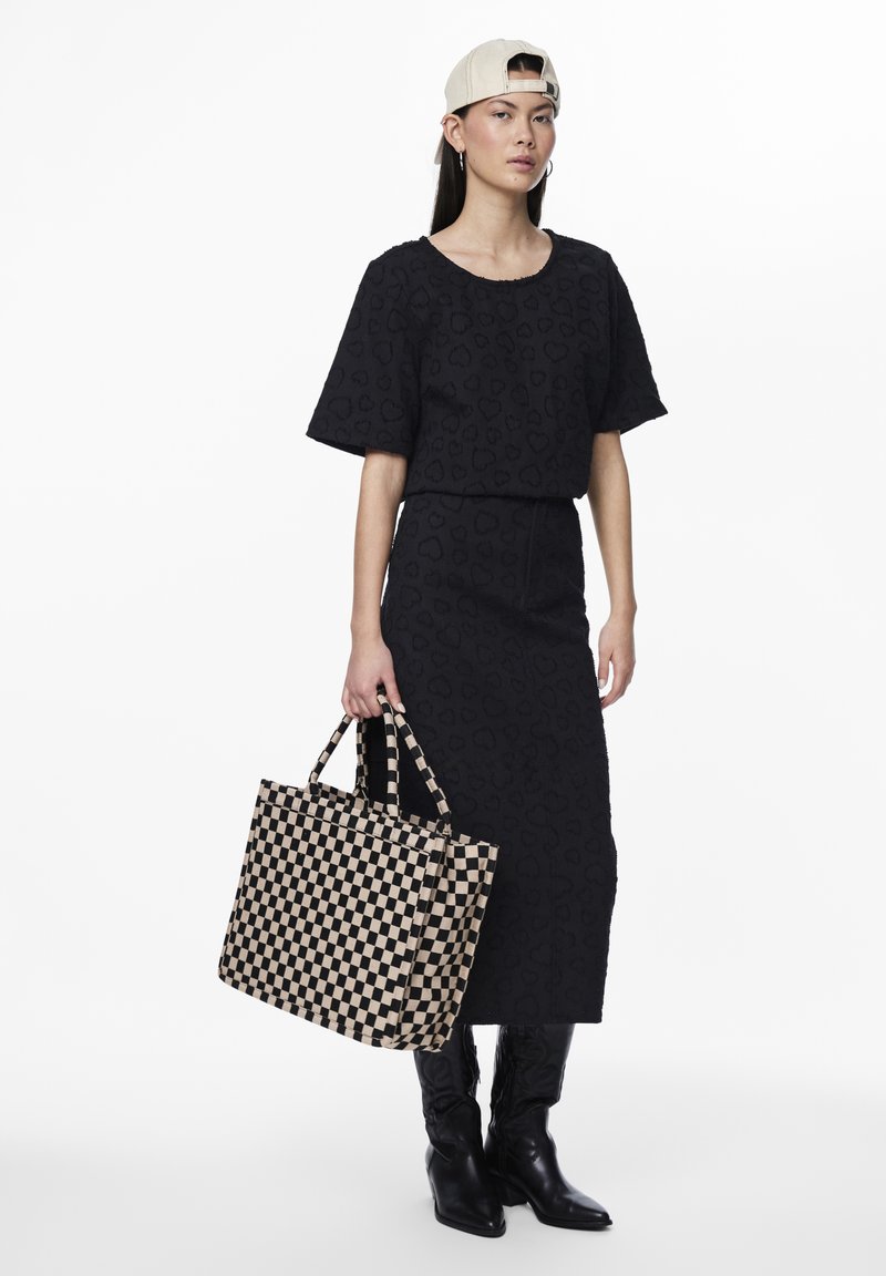 Pieces Kokerrok zwart Pieces Kokerrok zwart