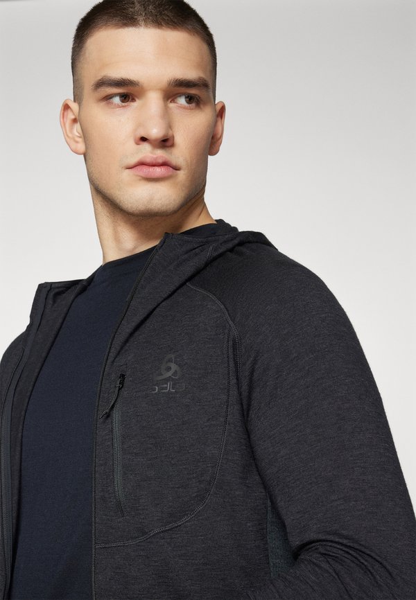 MID LAYER HOODY FULL ZIP ASCENT MICRO - Training jacket2