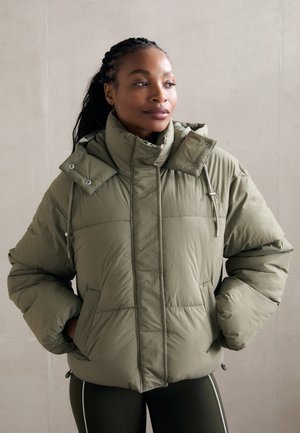 ONPHOPE SHORT JACKET - Vinterjakker - mermaid