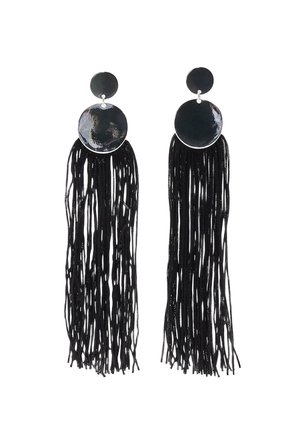 LONG FRINGE  - Øreringe - black