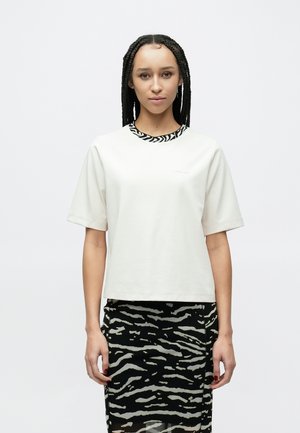 Jednoduché tričko - beige