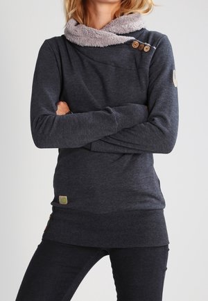 Sweater - mottled grey