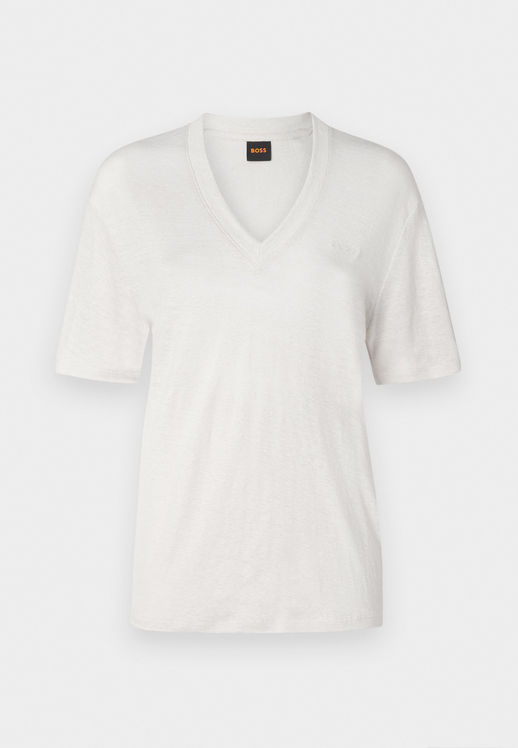 BOSS ELA - T-shirt basic - open white/crème - Zalando.nl