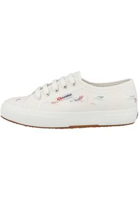 Superga Baskets basses - white multicolor shaded print