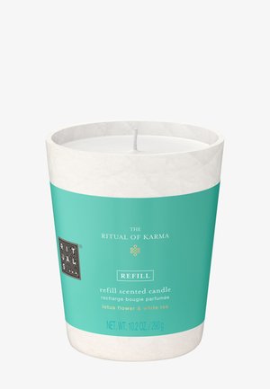 Rituals SCENTED CANDLE REFILL - THE RITUAL OF KARMA - DELICATELY SWEET - LOTUS & WHITE TEA - Bougie parfumée