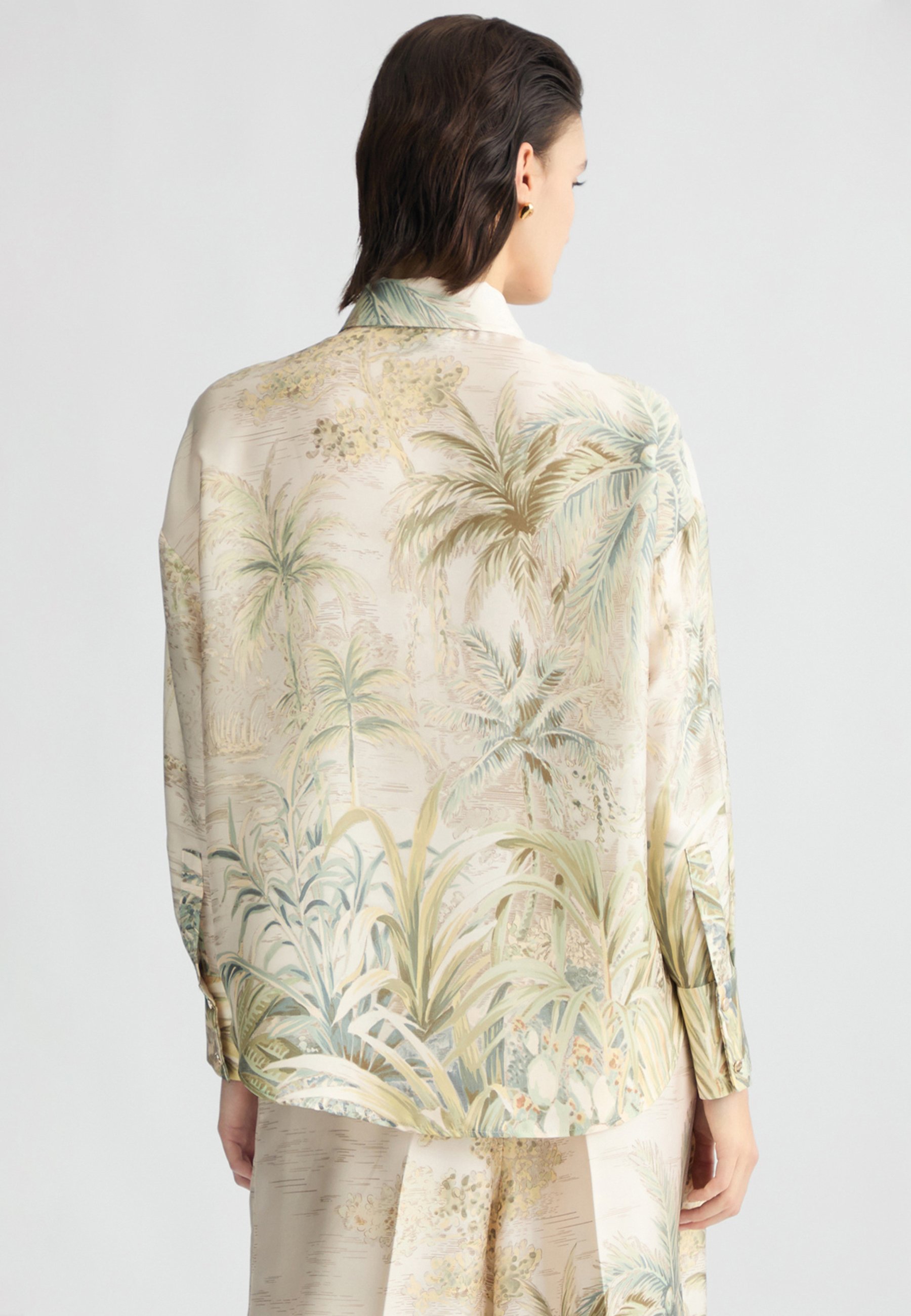 売れ筋商品|||リュージョー シャツ レディース トップス JUNGLE PRINTED - Button-down blouse - m9265 LIU JO JUNGLE PRINTED - Button-down blouse - m9265/multi