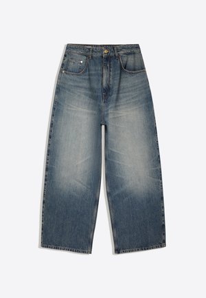 Bershka, SUPER, niebieski denim