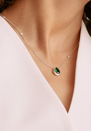 THOMAS SABO, Necklace - silberfarben weiß grün