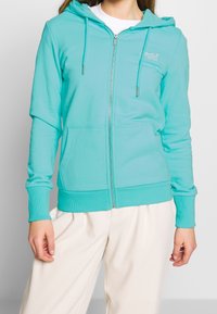 Superdry & Co Sweater met rits - light blue