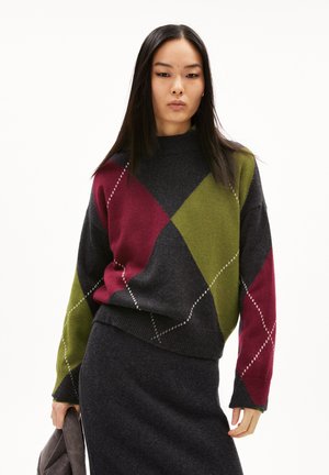 AAELGIAS - Strickpullover - steel melange