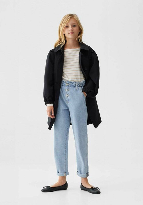 Name It Kids Meisjes Nkfbella Skater Xwide Jeans Vintage Medium Blue - Maat 134