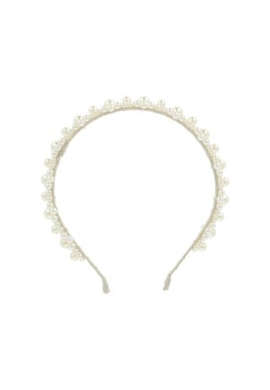 HEADBAND WITH PEARLS - Accessori capelli - off white