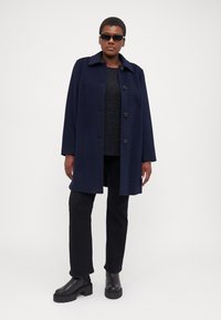 Persona by Marina Rinaldi OMBRE - Krátký kabát - blu notte