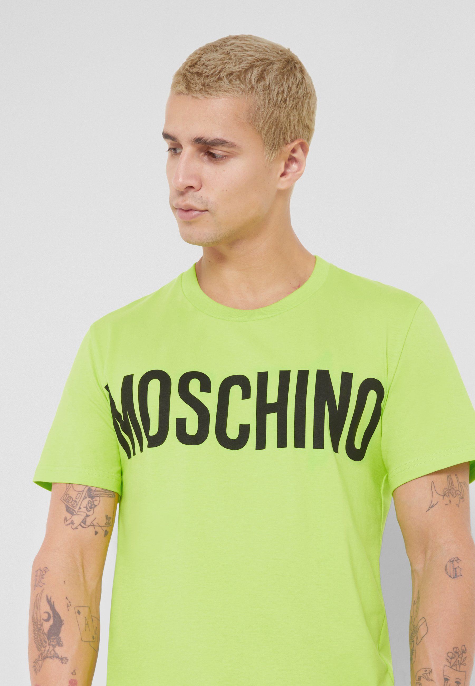 green moschino t shirt
