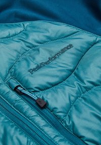 Peak Performance HELIUM HYBRID HOOD - Pūkinė striukė - petrol