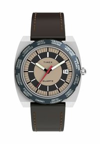 Q Timex® 1972 World Time - Uhr - brown