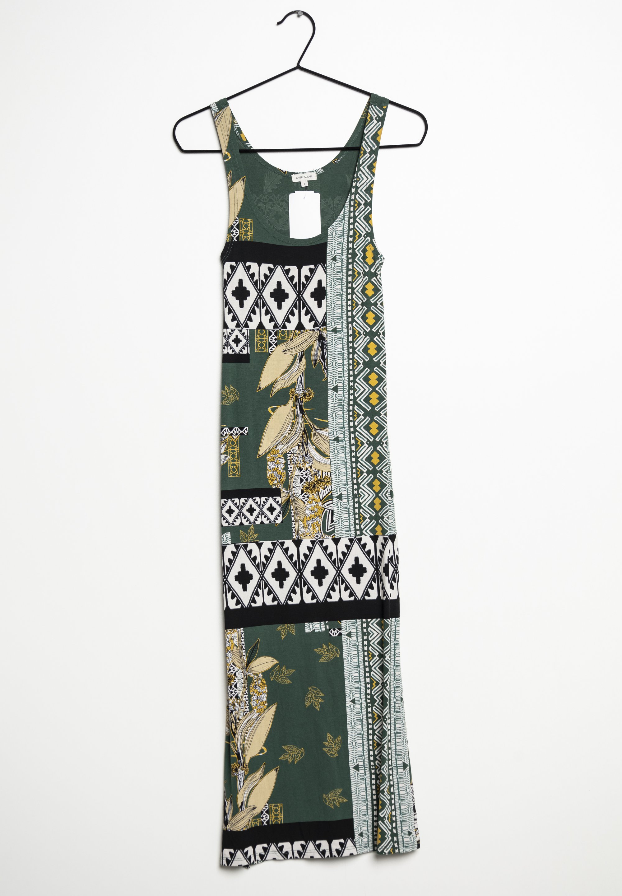 river island green floral dress Buy River Island Green Floral Print Twist Front Maxi Dress from Next USA