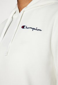 Champion ICONS HOODIE CONTRAST LOGO SMALL - Kapucni - white/multi-coloured
