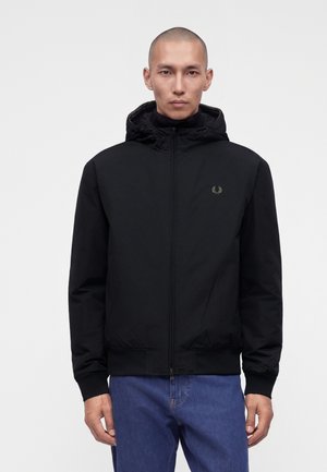 Fred Perry, HOODED BRENTHAM - Леко яке - black