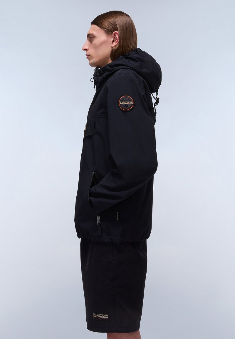 Napapijri Übergangsjacke Rainforest NP0A4HES Grau Regular Fit