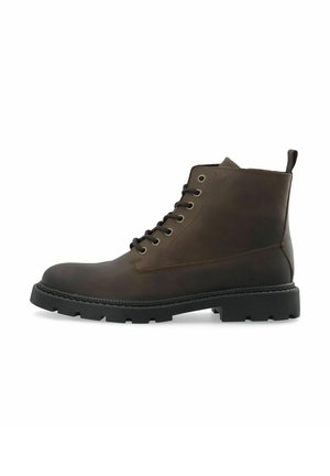 Bianco LACE-UP BOOTS BIAJEFF - Bottines à lacets - brown