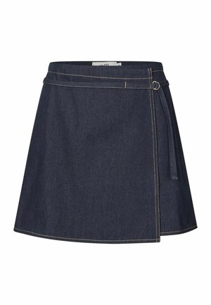 mbyM, CAJA B-M - Jupe trapèze - dark unwashed denim